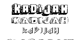 Coloriage Kadijah