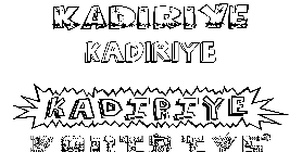 Coloriage Kadiriye