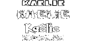 Coloriage Kaélie