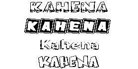 Coloriage Kahena