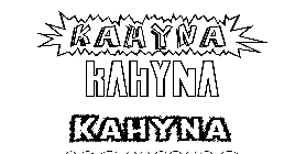 Coloriage Kahyna