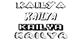 Coloriage Kailya