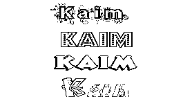 Coloriage Kaim