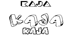 Coloriage Kaja