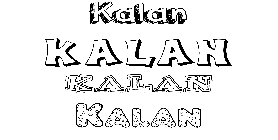 Coloriage Kalan