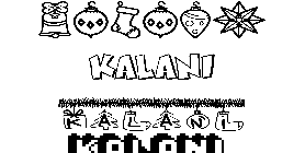 Coloriage Kalani