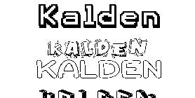 Coloriage Kalden