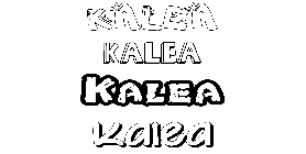 Coloriage Kalea