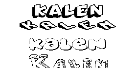 Coloriage Kalen