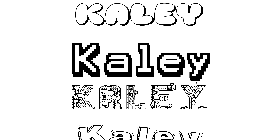 Coloriage Kaley