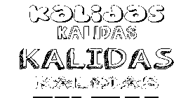 Coloriage Kalidas