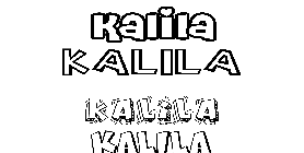 Coloriage Kalila
