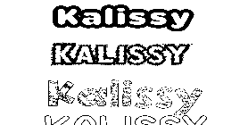 Coloriage Kalissy