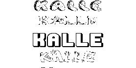 Coloriage Kalle