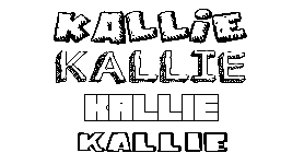 Coloriage Kallie