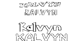 Coloriage Kalvyn