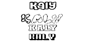 Coloriage Kaly
