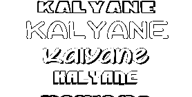 Coloriage Kalyane