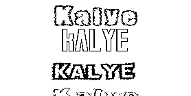 Coloriage Kalye