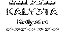 Coloriage Kalysta