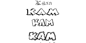 Coloriage Kam