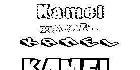 Coloriage Kamel