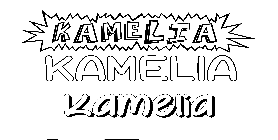 Coloriage Kamelia