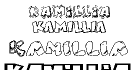 Coloriage Kamillia