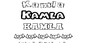 Coloriage Kamla