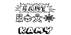 Coloriage Kamy