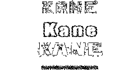 Coloriage Kane