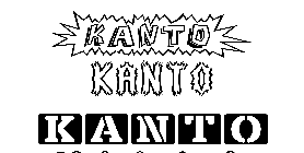 Coloriage Kanto