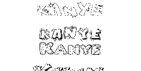 Coloriage Kanye