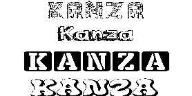 Coloriage Kanza