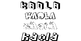 Coloriage Kaola