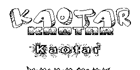 Coloriage Kaotar