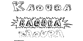 Coloriage Kaoura