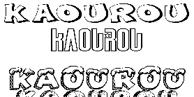 Coloriage Kaourou