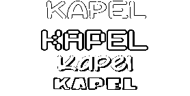 Coloriage Kapel