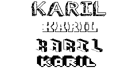 Coloriage Karil