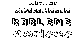 Coloriage Karlene