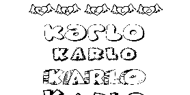 Coloriage Karlo