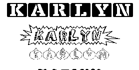 Coloriage Karlyn