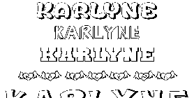 Coloriage Karlyne