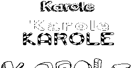 Coloriage Karole