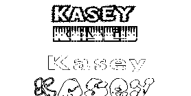 Coloriage Kasey