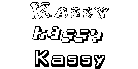 Coloriage Kassy