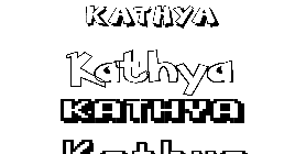 Coloriage Kathya