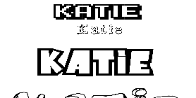 Coloriage Katie