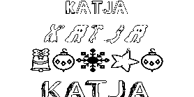Coloriage Katja